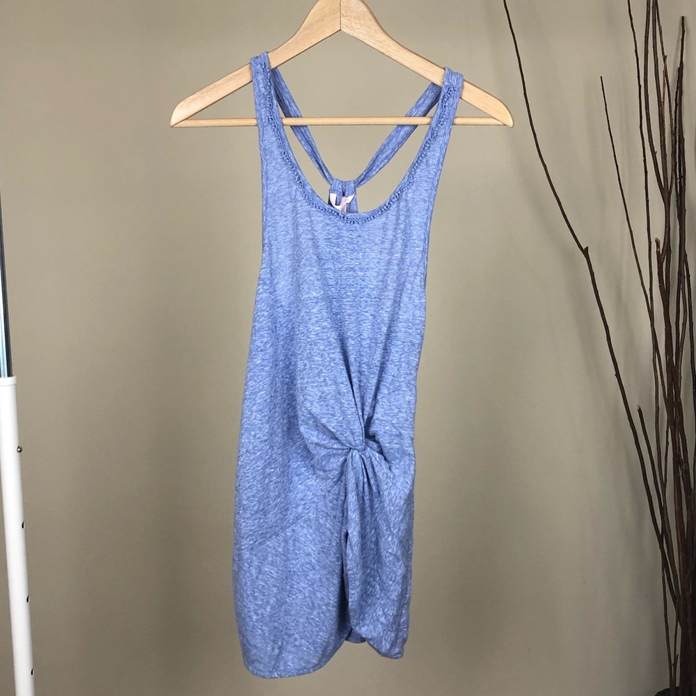 VICTORIA'S SECRET | Heathered Blue Tank Top | XS